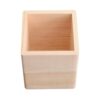 Wooden Stationery Caddy, Multi‑Slot Pine Storage Box for Home Office School