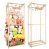 Wooden Stuffed Animal Zoo Holder, Extra Large Plush Toy Storage Cage