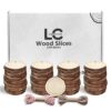Wood Slices 2 Inch Discs Ornaments for Crafts