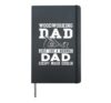 Woodworker Carpenter Tools Vintage Dad Husband Father Hardcover Journal, Black