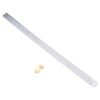 Woodworking Ruler with Positioning Block, 50cm Aluminum Measuring Tool for Furniture Assembly Woodworking Measuring Ruler