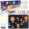 wookidel Solar System Project Kit for Kids, Solar System Model Toy Kit