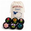 Wool Dryer Balls 6 Pack, New Zealand, Reusable Natural Fabric Softener