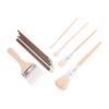 Wool Paint Brushes Set, 11 Styles, Moderate Flexibility for Art Painting