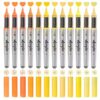 Woomer Acrylic Paint Markers 12 Yellow Colors, Open Stock, Durable Brush