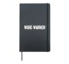 Word Warrior: Empowering Educational Fun for Kids Hardcover Journal, Black