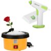 WorkBless 4V Cordless Hot Glue Gun W/ 20 Stick Set and Hot Glue Pot Skillet 120ml 200°F