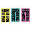 Woyuosn Metal Brain Teaser Puzzles Ring Educational Toys, Steel IQ Games Physics Mind Metal Puzzles for Adults, Unlock Interlock Game, Brain Teaser Puzzle for Party Favor Kids (A+B+C)