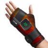 Wrist Heating Pad, Adjustable Wrist Support Brace with Heat for Men and Women, Heated Wrist Brace for Sport Sprain, Chore Fatigue, Sport Soreness Pain Relief- Left Hand