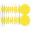 Writable Pap Dot s, 10 Sheets Yellow/20 Stickers