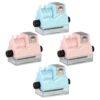 WRITWAA Math 4pcs Plastic Resistant Lovely Roller Stamp Wear, for Students