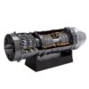 WS-15 1:18 Scale 3D-Printed Turbofan Engine Model, DIY Assembly