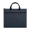 WSNHFUD Large capacity waterproof portable document bag, zippered conference, layer information