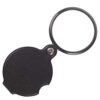 WSNHFUD Portable Magnifying Glass, Pocket Folding Magnifier with Rotating Protective Leather Pouch for Reading Book, Map, Crossword Puzzle for Seniors and Kids