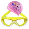 WSNHFUD Swim Goggles,Pro Swimming Youth Adult Kids - Clear Tint Lens Anti Fog UV Quick Adjust Large
