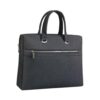 WSNHFUD Thickened Document Bag Business Briefcase Carrying For Men Black For Women