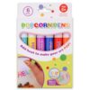 WUBIGOM 2027 New 3D Magic Popcorn Pens (1Set*6Colors)