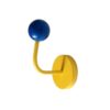wudada 1PC Color No Punch Magnetic Hook Kitchen Bathroom Door Refrigerator
