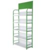 Wultek 5 Tier Oil Display Rack with Signboard for Convenience Store