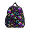 Wusikd Backpack for Kids Girls Boys Bookbag Neon Stars School Bags for School Student S