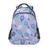 Wusikd Light Purple Tennis Rackets Backpacks for Students Kids Girls Boys Bookbag Daypack School Bags