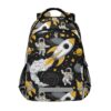 Wusikd Space Black Astronaut Backpacks for Students Kids Girls Boys Bookbag Daypack School Bags