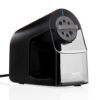 X-ACTO Pencil Sharpener, School Pro Electric Sharpener, Black, With Six Size Dial, XL Shavings Bin - Heavy Duty, Classroom Supplies