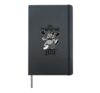 XAVER - Cool Boy Name with cute Devil - Born to Misbehave Hardcover Journal, Black