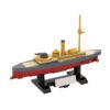 Xbrtmbuild 1:300 SMS German Warship Building Set 289 Pieces WWII Battleship