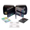 XDSRFVW Water Soluble Colored Pencils Metal Sketch Pencil Set 126 Pieces Drawing