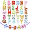 Xelsluthe 26PCS Alphabet Beads Large Paracord Beads and Charms