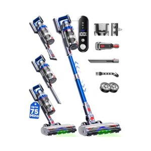XenonLab Cordless Vacuum Cleaner, 75Mins/55KPa/650W, Rechargeable