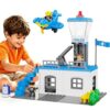 XENQITOYS Large Police Station Toy, Classic Big Building Blocks Police Toys