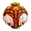 Xevaldric 3D Printed 360° Rotating Fidget Ball (Orange 2)
