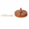 Xgdsnly 80 Sets Wooden Cake Playset Wooden Cake Plaything Dessert Set for Girls , Cheese