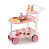 Xgdsnly Storage Plaything Dessert Cart Children's Plaything Open Shelves