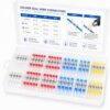 XH Conduxel Heat Shrink Solder Seal Wire Connectors Kit, 250 Pcs Self-Solder Butt Connectors 26-10 AWG Waterproof Insulated Electrical Splice Terminals for Marine Automotive Boat Truck RV Wiring