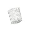 XIUBOSHI Multifunctional Pen Cup Multi Compartments Desk Pencil Organizers 3 Slot Makeup Brush Storage Box Art Supply Organizers