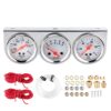 Xiuganpo Universal 3 Gauge Set Water Temp, Oil Pressure 52mm