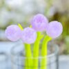 XJPWZER 10 Pcs Flower Gel Pens Discolor Pen Cute Girl School Office Stationery Supplies Sweet Pretty Lovely Funny