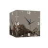 XJPWZER Back to Living Room Sided Corner Wall Clock Mural Light No Punch Led(40 * 40 * 40cm)
