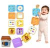 XLYXASL Busy Board for 1-Year-Old Babies, Montessori Busy Board/Busy Cube,Toy for 1-Year-Old Boys and Girls, for Toddlers Travel Toy for 1-3 Year Old Toddlers on Planes or Cars