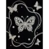 XNXHUAMH Butterfly DIY Pearl Painting Art Kits for Adults Home Wall Decor