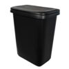 XPWYHAUBD 20.4 Gallon Dual Compartment Trash Can with Lift Top Lid, 2-in-1 Recycling Waste Bin with Snap-in Divider, Wide Opening Garbage Container for Kitchen, Dorm, Garage Indoor Sorting