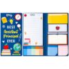 Xqumoi Best Assistant Principal Ever Sticky Note Set School Office Supplies