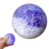 Xroufi Relaxation Squishy Toy Portable Fidget Grip for Desk Office Slow Rising Tactile Squeeze Ball Purple One Size