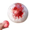 Xroufi Relaxation Squishy Toy Portable Fidget Grip for Desk Office Slow Rising Tactile Squeeze Ball Red One Size