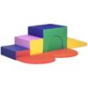 XTevu 7-Piece Toddler Climber Set, Rearrangeable Shapes, Multicolored