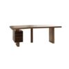 XUNTING Home Office Desks Solid Wood Small Space Office Furniture with Drawers, Suitable for Business Boss's Workbench, Simple Medical Beauty Consultation Table Study Table