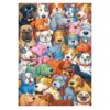 XURLEQ 1000 piece Puzzle for Adults, Challenging Funny Doggy Delight Jigsaw Puzzles, Premium Matte Finish, 27.56 x 19.68 Inches, Perfect for Game Nights